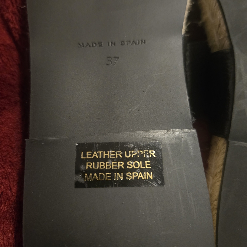275 Central Black Espadrille Sandals - Picture 7 of 12